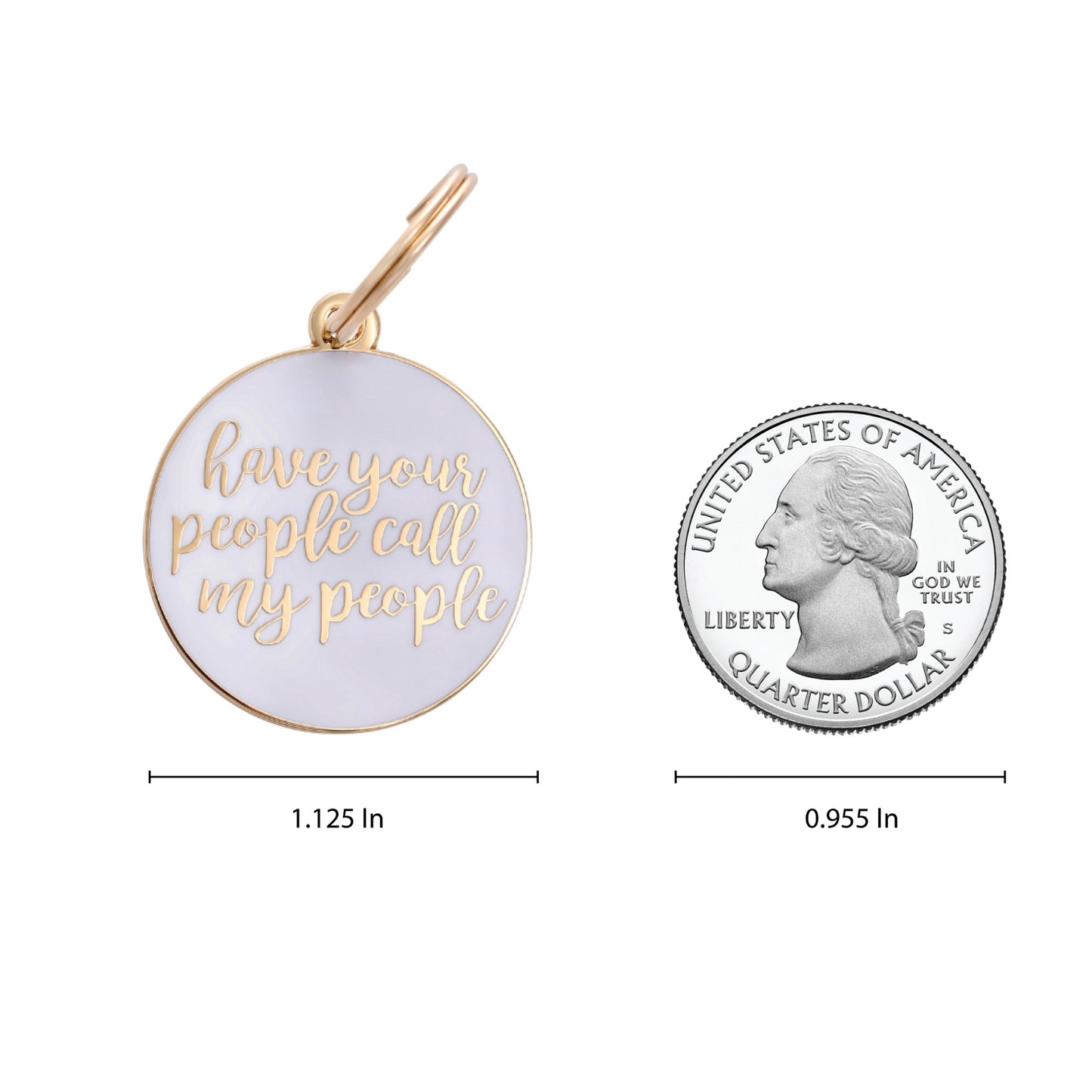 Have your People ( Gold & White)