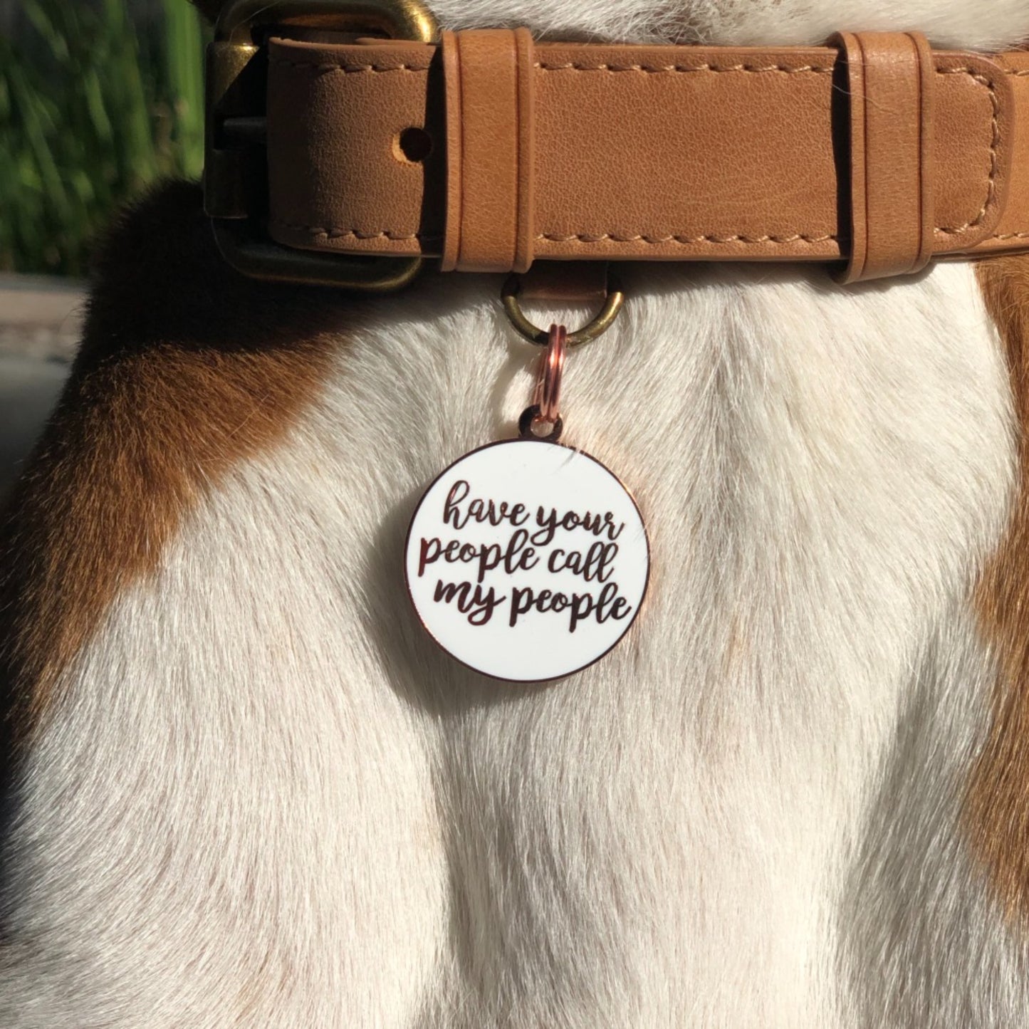 Have your People ( Rose Gold & White)