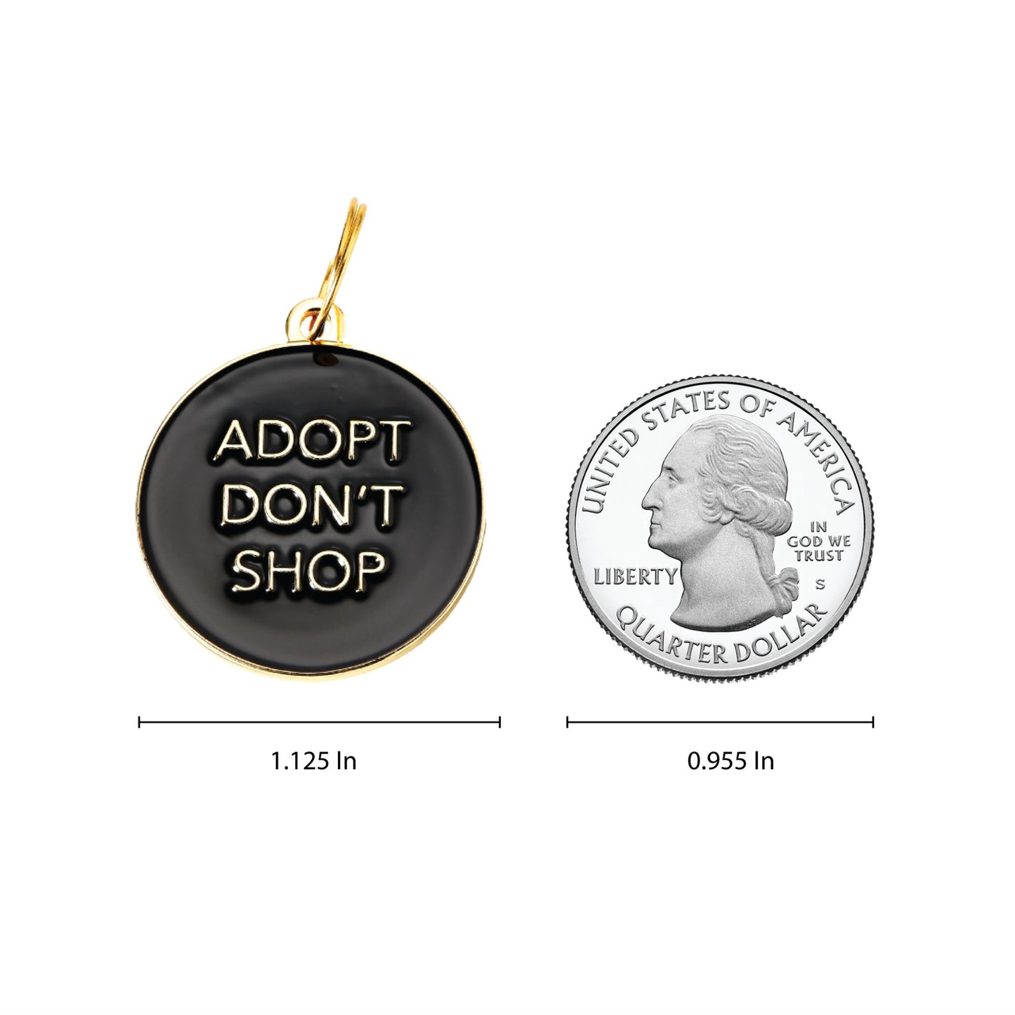 Adopt Don't Shop ( Black)