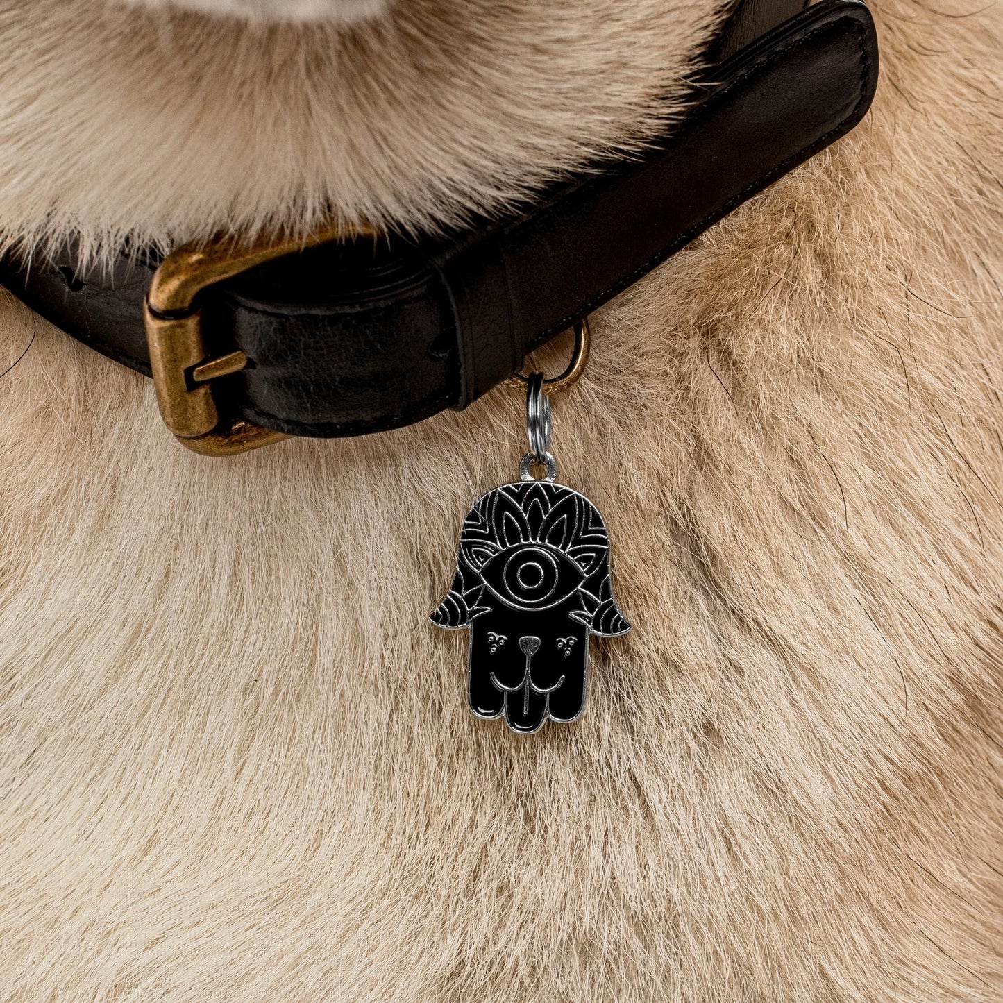 Hamsa (Silver-Black)